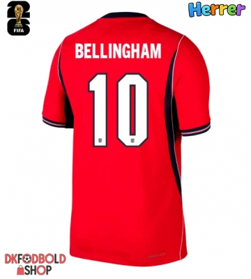 England Jude Bellingham #10 Udebanetrøje VM 2026 Kort ærmer